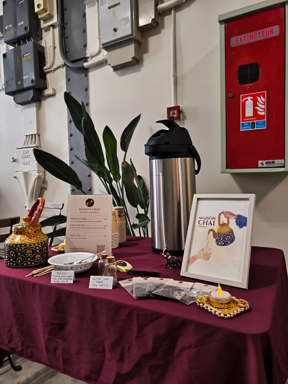 Le stand Maison Chai